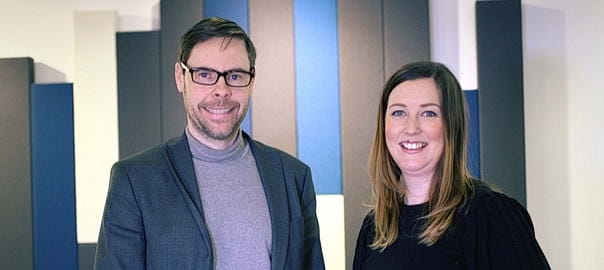 Rickard Andersson och Klara Hanell Strand